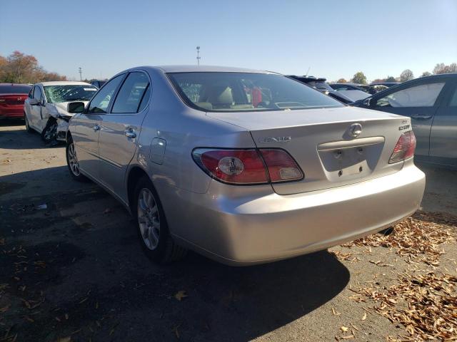 JTHBF30G620066740 - 2002 LEXUS ES 300 SILVER photo 3