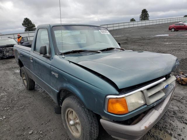 1FTCR10A8TPA83870 - 1996 FORD RANGER GREEN photo 1