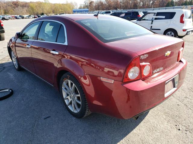 1G1ZE5E11BF171047 - 2011 CHEVROLET MALIBU LTZ წითელი ფოტო 3