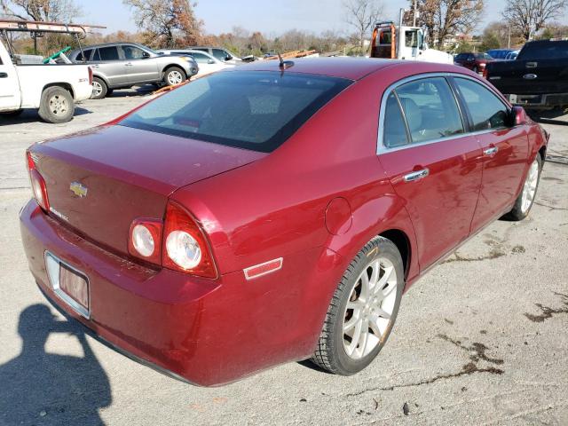 1G1ZE5E11BF171047 - 2011 CHEVROLET MALIBU LTZ წითელი ფოტო 4