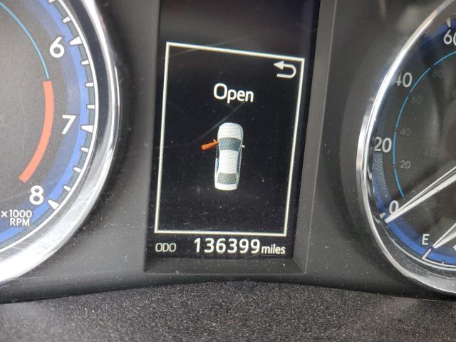 2T1BURHE7HC781957 - 2017 TOYOTA COROLLA L SILVER photo 8