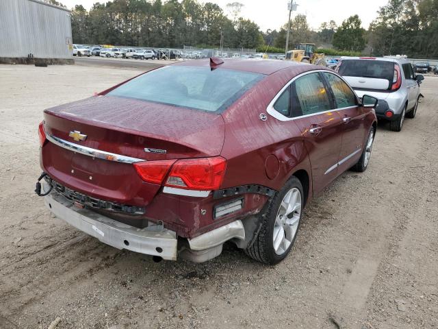 1G1145S31HU179076 - 2017 CHEVROLET IMPALA PRE მუქწითელი ფოტო 4