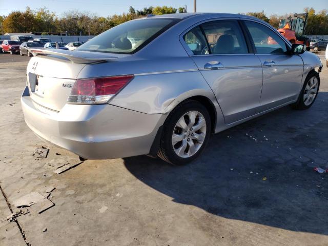 1HGCP36888A008006 - 2008 HONDA ACCORD EXL SILVER photo 4