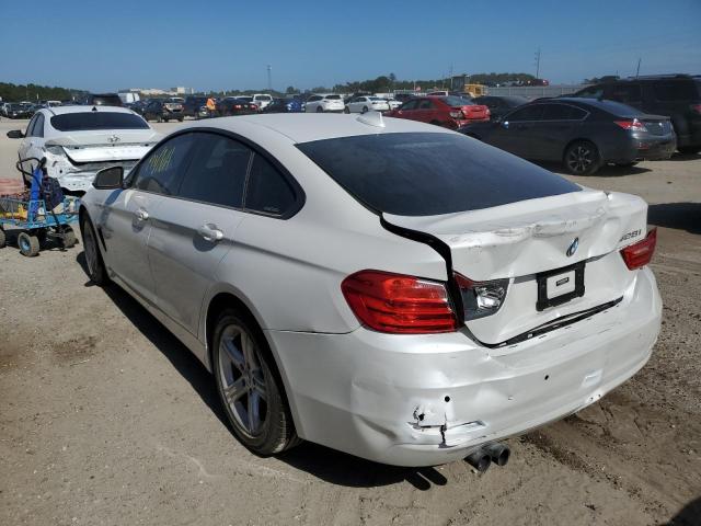 WBA4A5C58FG051049 - 2015 BMW 428 I GRAN WHITE photo 3