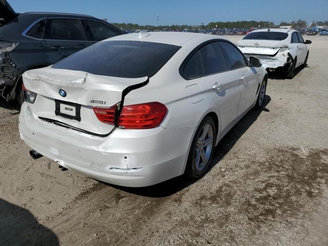 WBA4A5C58FG051049 - 2015 BMW 428 I GRAN WHITE photo 4