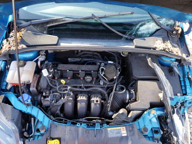 1FADP3N2XEL254545 - 2014 FORD FOCUS TITA BLUE photo 7