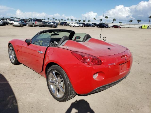 1G2MB35B07Y136586 - 2007 PONTIAC SOLSTICE RED photo 3