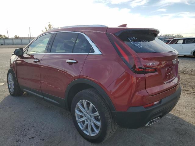 1GYAZAR42PF109292 - 2023 CADILLAC XT4 LUXURY RED photo 3