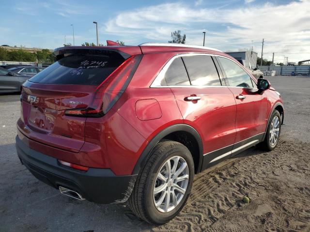 1GYAZAR42PF109292 - 2023 CADILLAC XT4 LUXURY RED photo 4