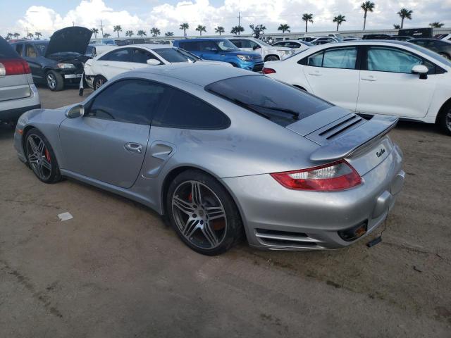 WP0AD29987S783847 - 2007 PORSCHE 911 TURBO SILVER photo 3