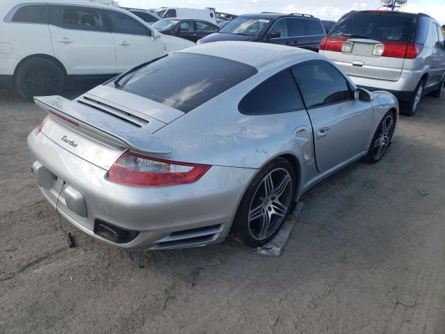 WP0AD29987S783847 - 2007 PORSCHE 911 TURBO SILVER photo 4