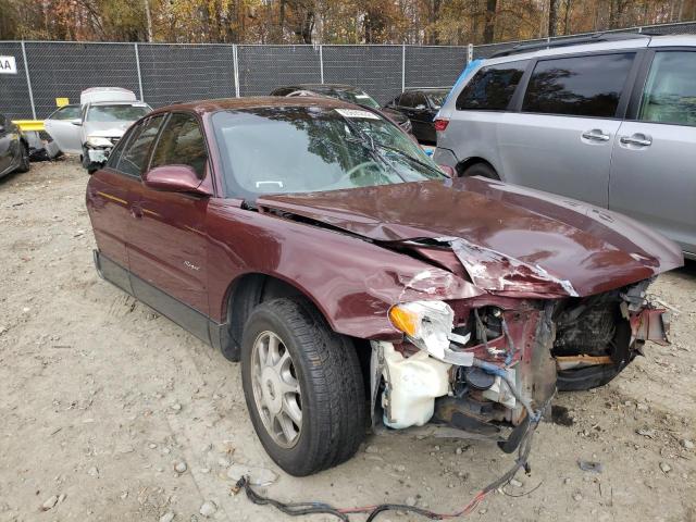 2G4WF5213X1446956 - 1999 BUICK REGAL GS Бордовый фото 1