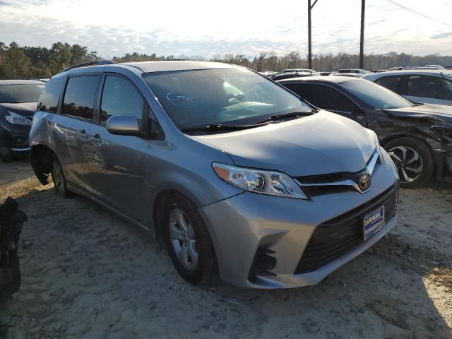 5TDKZ3DC3JS931529 - 2018 TOYOTA SIENNA LE GRAY photo 1