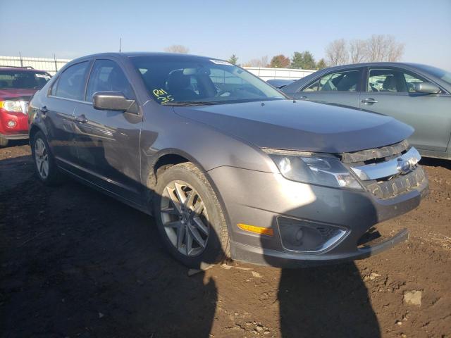 3FAHP0JA1BR299383 - 2011 FORD FUSION SEL GRAY photo 1