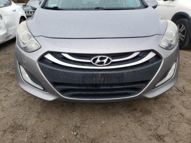 KMHD35LH8FU241034 - 2015 HYUNDAI ELANTRA GT GRAY photo 9