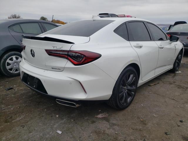 19UUB6F52NA002319 - 2022 ACURA TLX TECH A WHITE photo 4