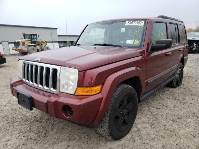 1J8HG48K27C685793 - 2007 JEEP COMMANDER 栗色 照片 2