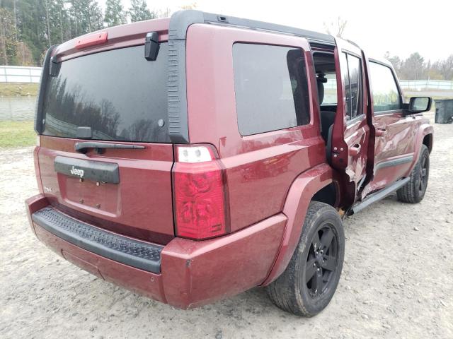 1J8HG48K27C685793 - 2007 JEEP COMMANDER 栗色 照片 4
