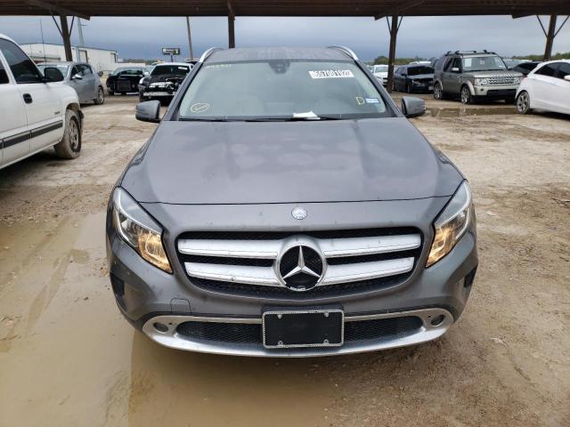 WDCTG4EB3HJ343931 - 2017 MERCEDES-BENZ GLA 250 GRAY photo 5