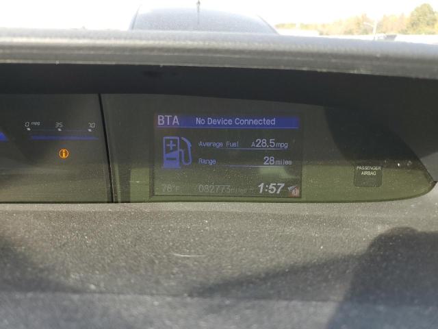 19XFB2F97FE031588 - 2015 HONDA CIVIC EXL Kasztanowy zdjęcie 8