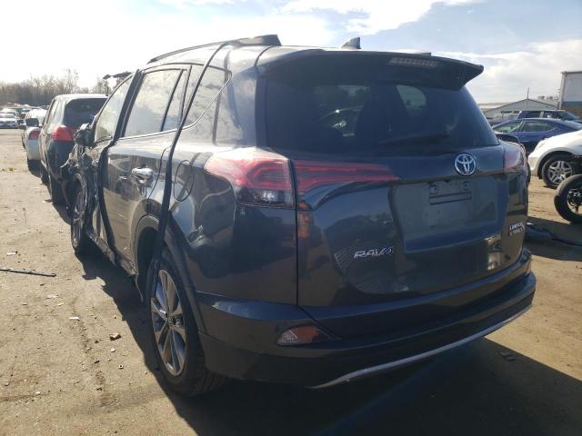 JTMDJREV5HD080181 - 2017 TOYOTA RAV4 HV LI GRAY photo 3