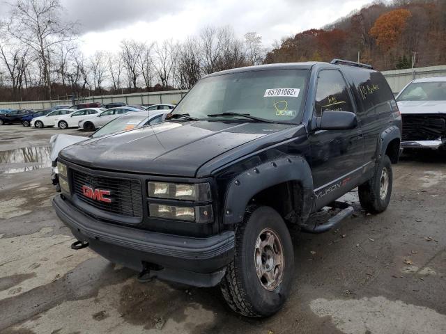 3GKEK18R4TG515046 - 1996 GMC YUKON BLACK photo 2