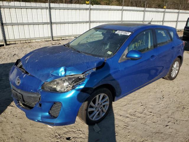 JM1BL1M78C1517719 - 2012 MAZDA 323 BLUE photo 1