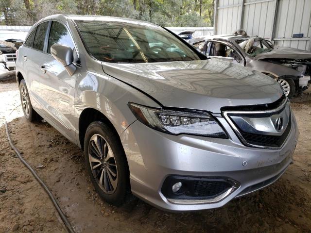 5J8TB3H77JL000234 - 2018 ACURA RDX ADVANC SILVER photo 1