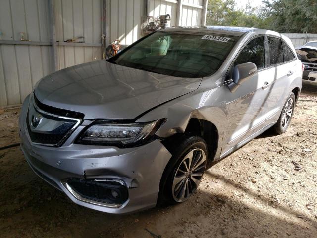 5J8TB3H77JL000234 - 2018 ACURA RDX ADVANC SILVER photo 2