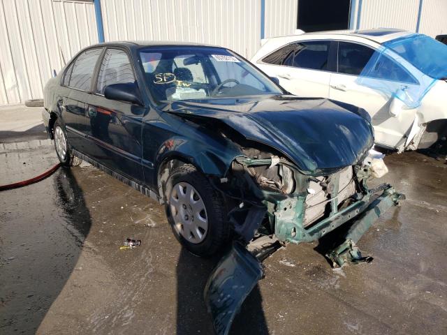 2HGEJ661XXH559486 - 1999 HONDA CIVIC BASE GREEN photo 1