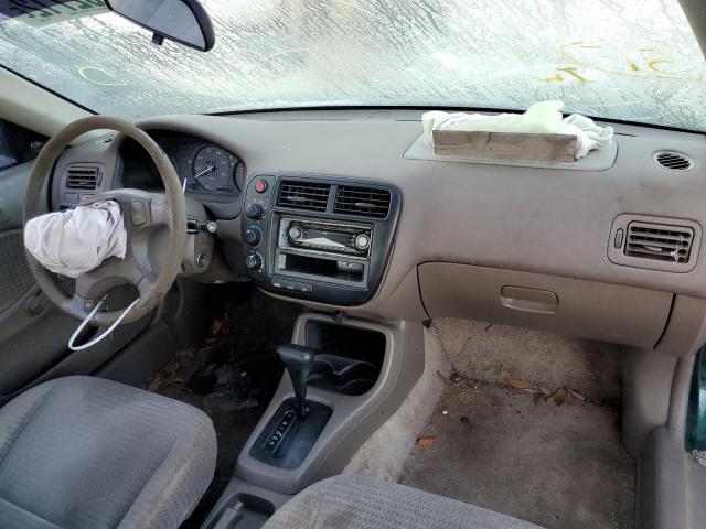 2HGEJ661XXH559486 - 1999 HONDA CIVIC BASE GREEN photo 9
