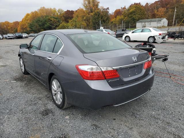 1HGCR2F8XEA058180 - 2014 HONDA ACCORD EXL GRAY photo 3