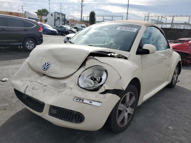 3VWRG31Y26M330685 - 2006 VOLKSWAGEN NEW BEETLE CREAM photo 2