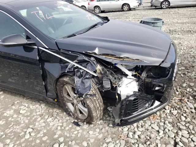 5NPE34AF4KH747047 - 2019 HYUNDAI SONATA LIM BLACK photo 9