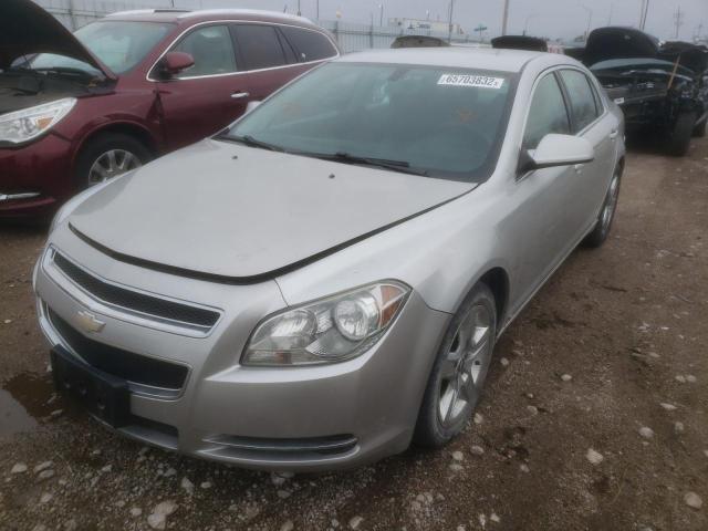 1G1ZH57B29F256373 - 2009 CHEVROLET MALIBU 1LT ვერცხლისფერი ფოტო 2