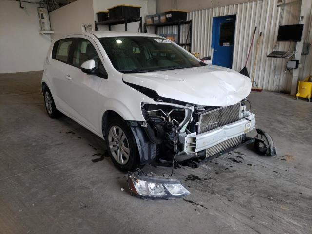 1G1JG6SB7L4129277 - 2020 CHEVROLET SONIC WHITE photo 1