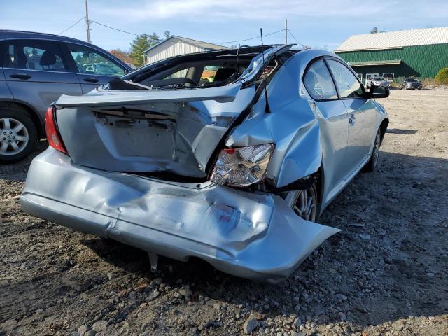 JTKDE177150033293 - 2005 TOYOTA SCION TC BLUE photo 4