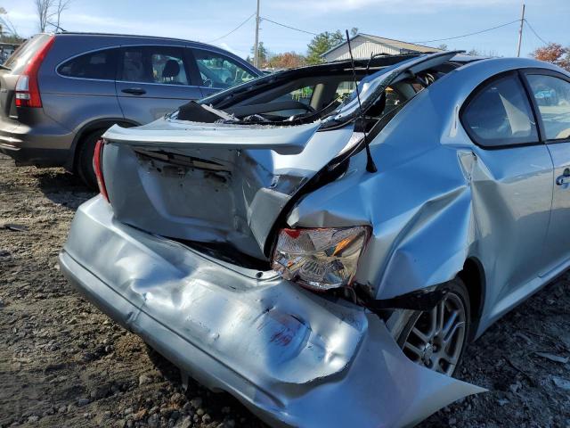 JTKDE177150033293 - 2005 TOYOTA SCION TC BLUE photo 9