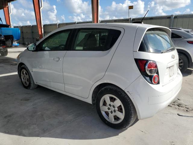 1G1JA6SH6G4172777 - 2016 CHEVROLET SONIC LS WHITE photo 2