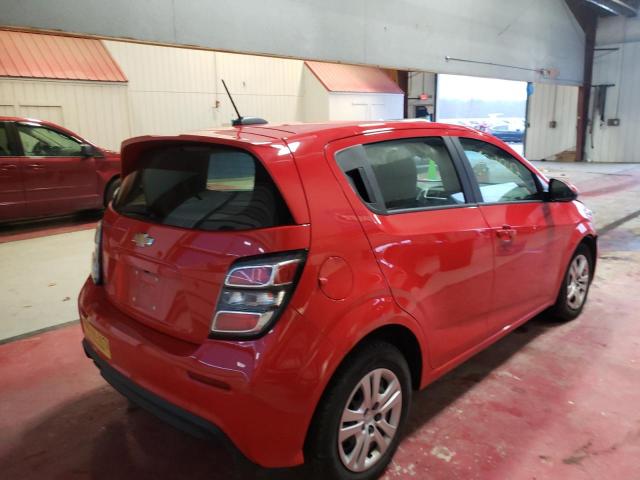 1G1JG6SB1L4129629 - 2020 CHEVROLET SONIC RED photo 4