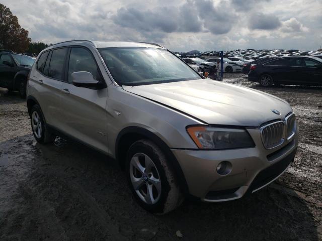 5UXWX5C52BL712696 - 2011 BMW X3 SILVER photo 1