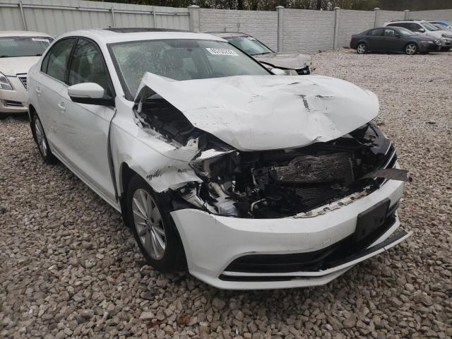 3VWLA7AJ0FM224270 - 2015 VOLKSWAGEN JETTA TDI WHITE photo 1