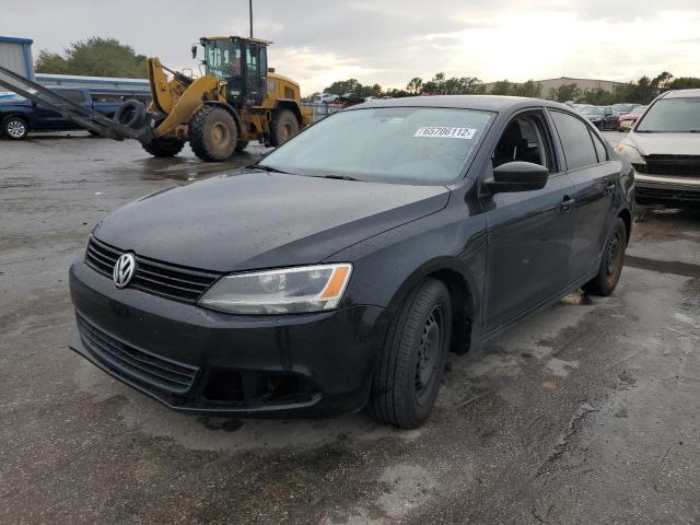 3VW2K7AJ2EM327486 - 2014 VOLKSWAGEN JETTA BASE 黑色 照片 2