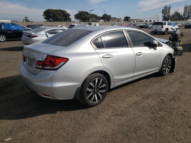 2HGFB2F99FH517602 - 2015 HONDA CIVIC EXL Gümüş foto 4