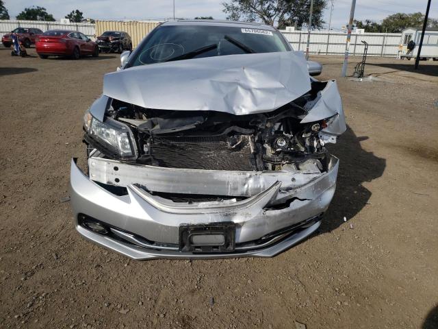 2HGFB2F99FH517602 - 2015 HONDA CIVIC EXL Gümüş foto 9
