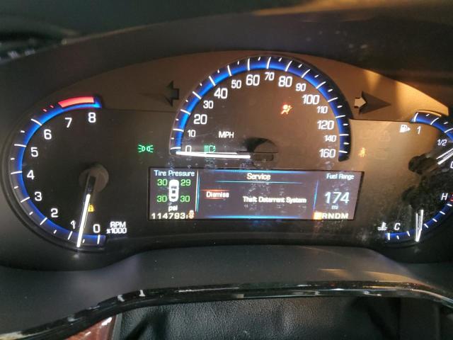 1G6AY5S32E0187432 - 2014 CADILLAC CTS PERFOR შავი ფოტო 8