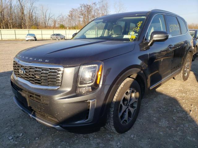 5XYP3DHC3LG044682 - 2020 KIA TELLURIDE GRAY photo 2