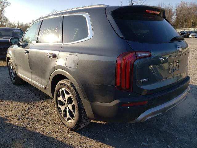 5XYP3DHC3LG044682 - 2020 KIA TELLURIDE GRAY photo 3