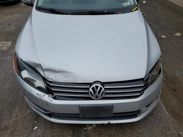 1VWAP7A34DC000490 - 2013 VOLKSWAGEN PASSAT S SILVER photo 7