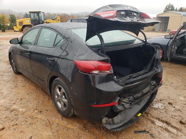 5NPD94LA8JH256118 - 2018 HYUNDAI ELANTRA EC BLACK photo 3